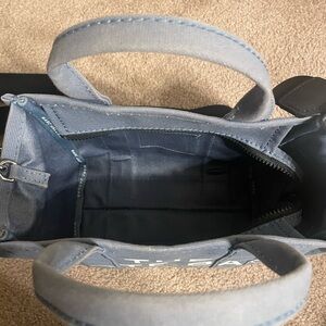 The Tote Bag by Marc Jacobs.  Blue Canvas Tote Bag